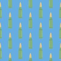 Green bullet  , seamless pattern on a light blue background. vector