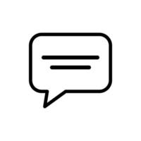 Speech bubble icon vector design templates