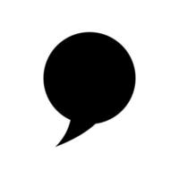 Speech bubble icon vector design templates