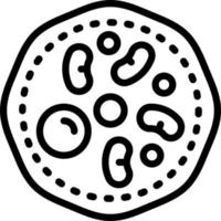 line icon for cell vector