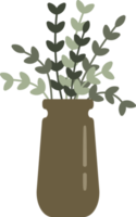 Potted Plant Flat Design png