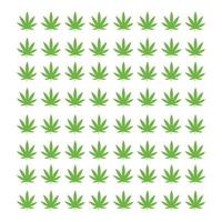 fondo de textura de fondo de cannabis de marihuana vector