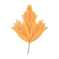 leaf foliage icon vector