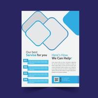 Corporate Flyer Template vector