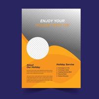 Corporate Flyer Template vector