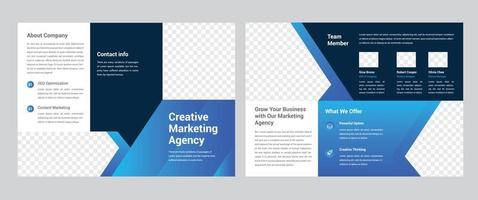 Trifold Brochure Template vector