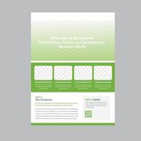 Corporate Flyer Template vector