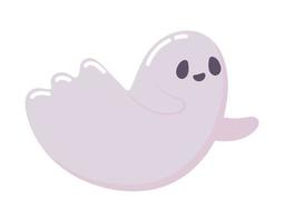 cute character ghost vector