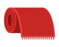 carpet roll icon vector