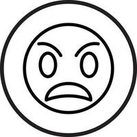 Mad Icon Style vector