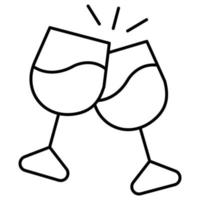 Wine Glass  Which Can Easily Modify Or Edit vector