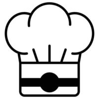 Chef hat  Which Can Easily Modify Or Edit vector