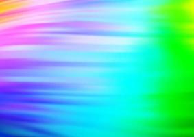 Light Multicolor, Rainbow vector background with liquid shapes.