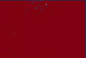 Light Blue, Red vector pattern with lines, ovals.