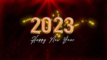 Happy New Year celebration,2023 new year, abstract, anniversary, background, ballons,calligraphic, card, celebrate, christmas, background video, green background video