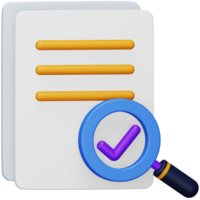 Evaluation 3d rendering isometric icon. png