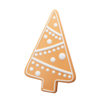 gingerbread cookies. 3D rendering