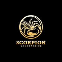 Scorpion logo icon design template vector