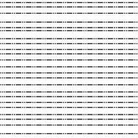 Seamless pattern with dashed horizontal lines, black and white background, minimalist style geometric pattern vector