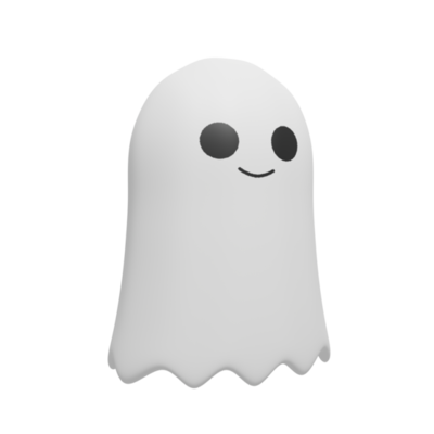 3d Ghost PNGs for Free Download