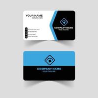 Clean Style Modern Business Card Template Print Ready vector