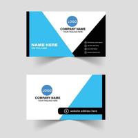 Clean Style Modern Business Card Template Print Ready vector