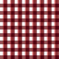 Simple vector gingham seamless background in shades of red, symmetrical backdrop, universal pattern for packaging, printing on fabric, children's products and clothing