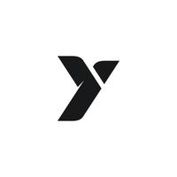 Y abstract initial letter monogram vector logo design