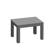 mesa de muebles, mesa en color gris vector