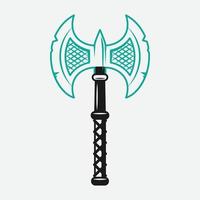 Gaming axe vector