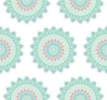 Mandala Seamless Pattern vector