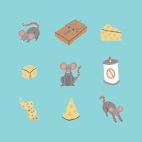 Things To Trap a Mouse vector