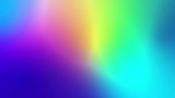 Abstract multicolored gradient glowing background video