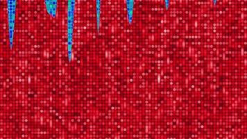 Abstract textured multicolored neon background video