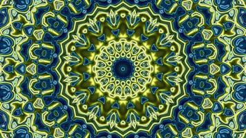 Kaleidoscope mandala abstract background video