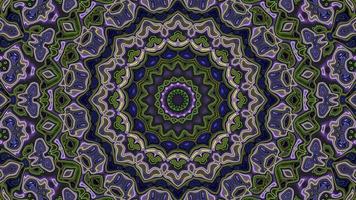Abstract kaleidoscope background video