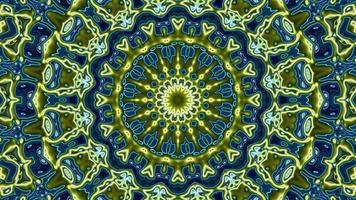 Kaleidoscope mandala abstract background video