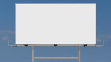 Outdoor billboard mockup photo