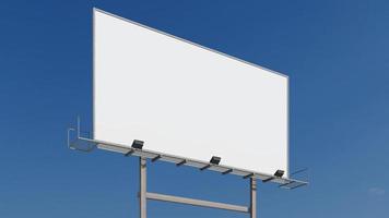 Outdoor billboard mockup photo