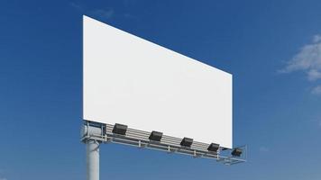 Outdoor billboard mockup photo