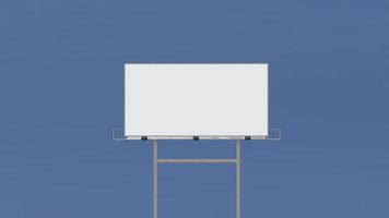 Outdoor billboard mockup photo