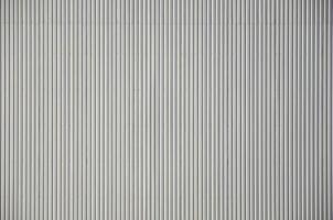 White corrugated metal texture surface photo