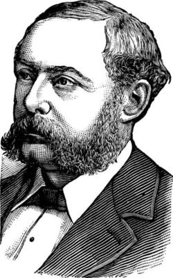 Professor R. A. Proctor, vintage illustration