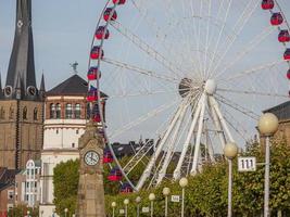 dusseldorf and the rhine river photo