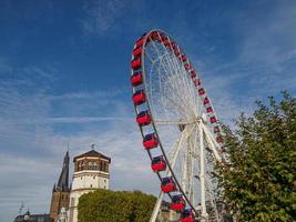 dusseldorf and the rhine river photo