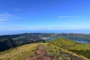 Views of Crater Lakes and Stunning Landscape photo