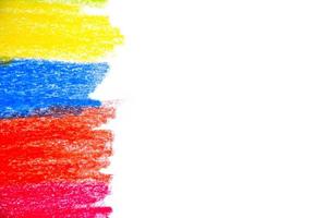 rainbow crayon texture background. abstract colorful background photo