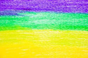 rainbow crayon texture background. abstract colorful background photo