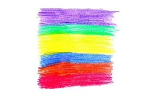 rainbow crayon texture background. abstract colorful background photo