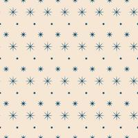 Christmas New Year seamless pattern with snowflakes. photo